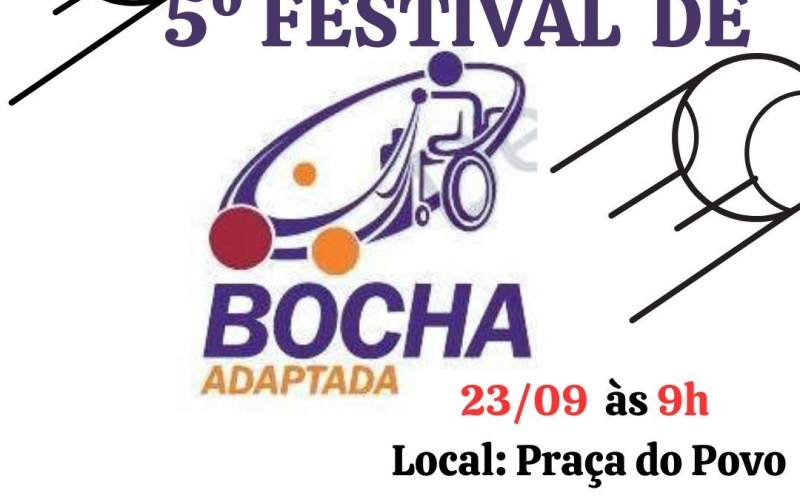Prefeitura e Acimpode promovem 5º Festival de Bocha Adaptada