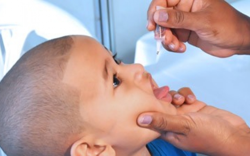 Vacinação contra Poliomielite é prorrogada