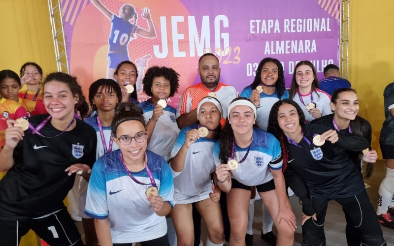 Futsal Feminino de João Monlevade vence Etapa Regional dos JEMG