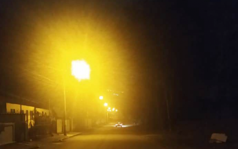 Santa Cruz é o segundo bairro a receber iluminação de led